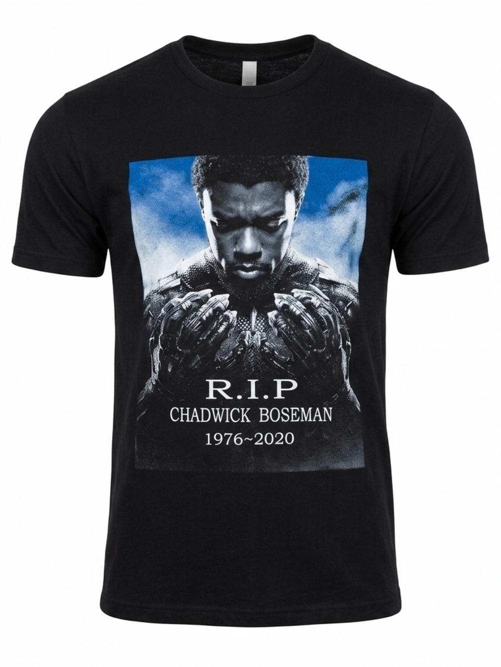 R.I.P Chadwick Boseman Delta XL Black‎ Panther T-Shirt